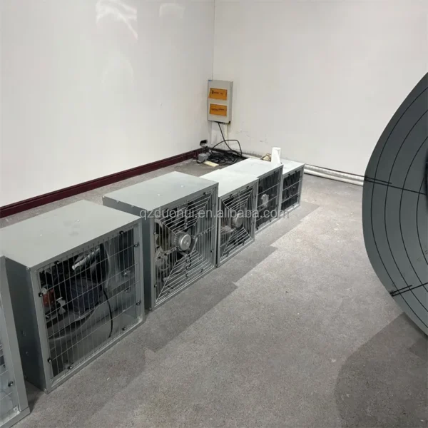 Axial Industrial Exhaust Fan, 900*900mm, 220V, Electric - view 3