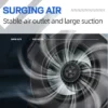 Axial Mixed Ventilation Fan, 150, Centrifugal, Plastic - view 4