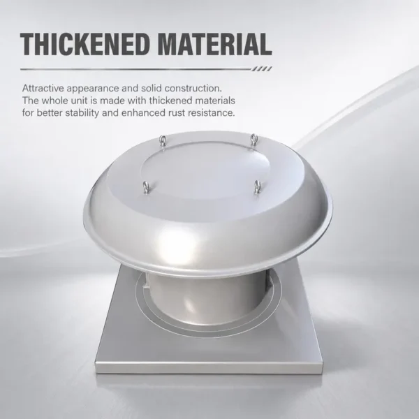 Axial Roof Exhaust Fan, Stainless, Steel - view 4