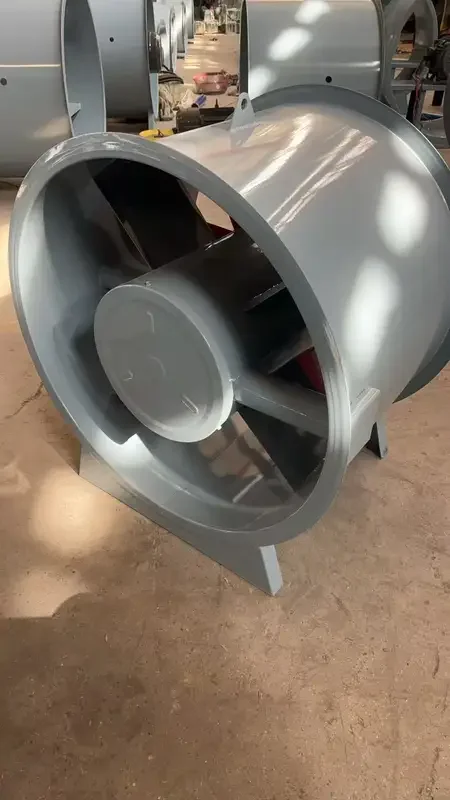 Axial Smoke Exhaust Fan, HTF, Stainless, Steel, 380V - view 5