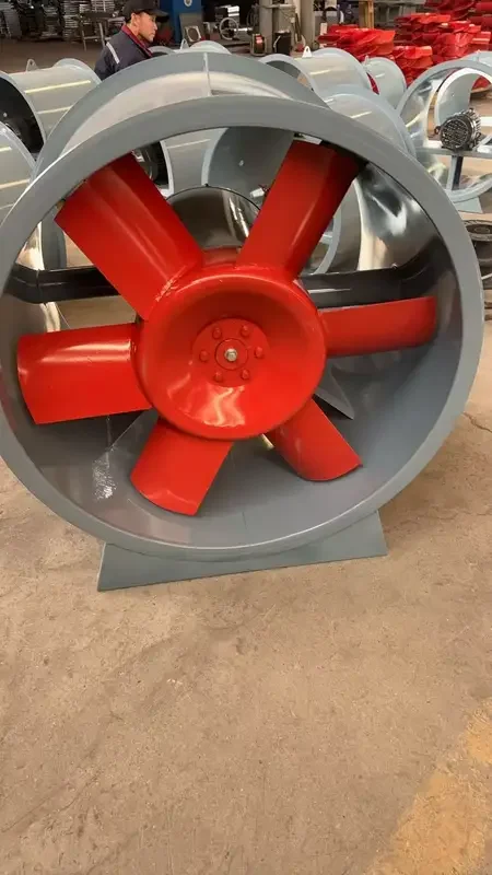 Axial Smoke Exhaust Fan, HTF, Stainless, Steel, 380V - view 6