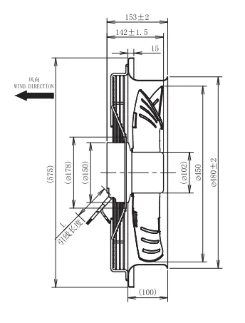 Axial Suction Fan, AFL, A3P450-EC102-042 - view 3