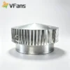 Axial Turbine Ventilator, Roof, No Electricity, Aluminum