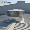 Axial Turbine Ventilator, Roof, No Electricity, Aluminum - view 2
