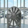 Axial Ventilation Blower, Aluminum, IP54/IP55, Waterproof