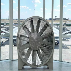 Axial Ventilation Blower, Aluminum, IP54/IP55, Waterproof