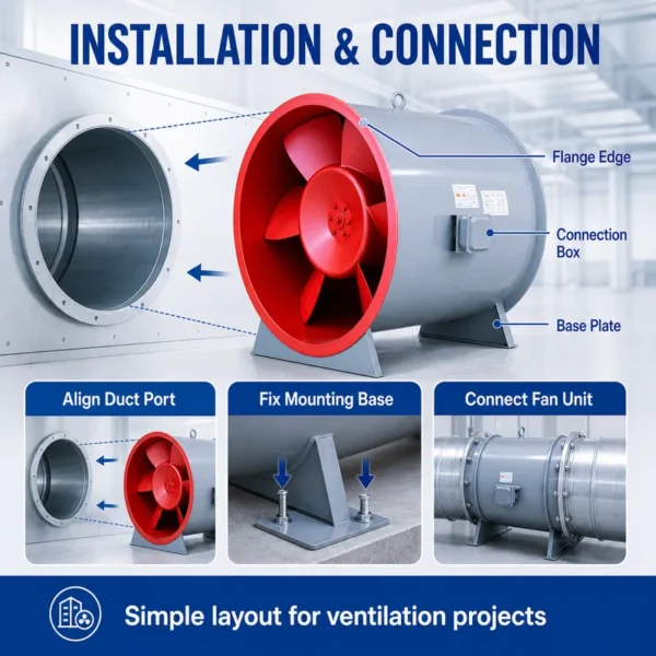 Axial Ventilation Fan, Customized, Electric - view 4