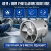 Axial Ventilation Fan, Customized, Electric - view 6