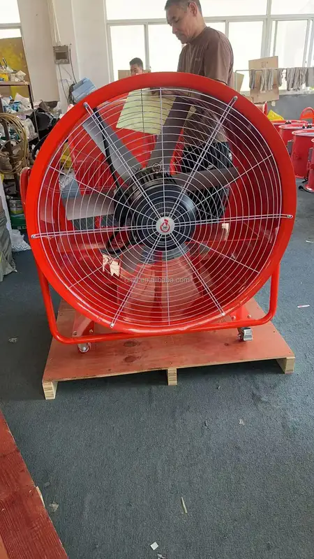 Axial Ventilator, 40inch, 1000mm, Portable, 380V - view 6
