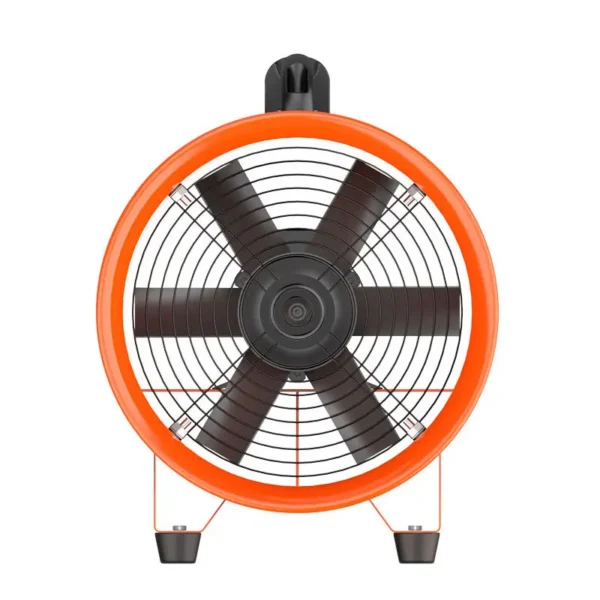 Axial with Aluminum Fan, Stainless, Steel, Portable - view 6