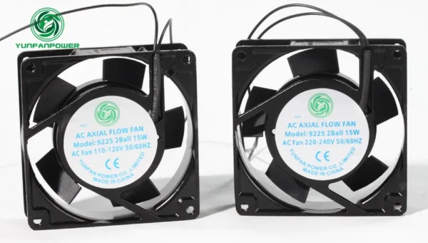 Axil Fan, 9225, 92x92x25mm, 110V, 220V - view 2