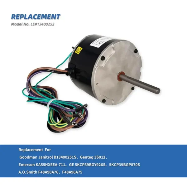 B13400251s16hp Condenser, B13400251S, 1/6HP, B13400251 - view 3