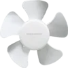 Back-shutter Wall-mounted Exhaust Fan, ANGEGA, AC-12, Plastic - view 2