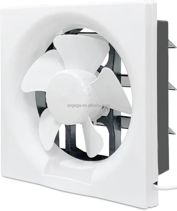Back-shutter Wall-mounted Exhaust Fan, ANGEGA, AC-12, Plastic - view 3
