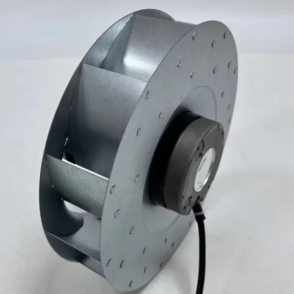 Backward Centrifugal Exhaust Fan, 310mm, Aluminum, 48V, IP44 - view 3