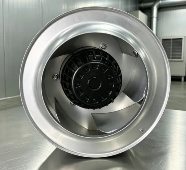 Backward Centrifugal Exhaust Fan, BERON, 400mm, Aluminium - view 2
