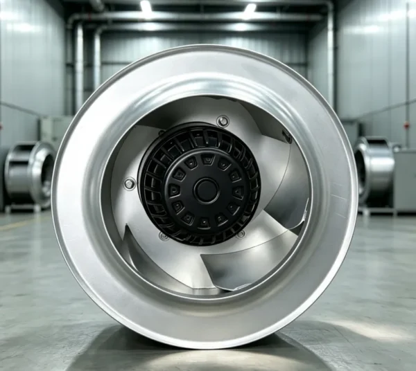 Backward Centrifugal Exhaust Fan, BERON, 400mm, Aluminium - view 3