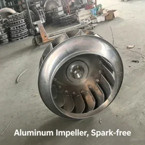 Backward Curved Aluminum Fan, Aluminum Alloy