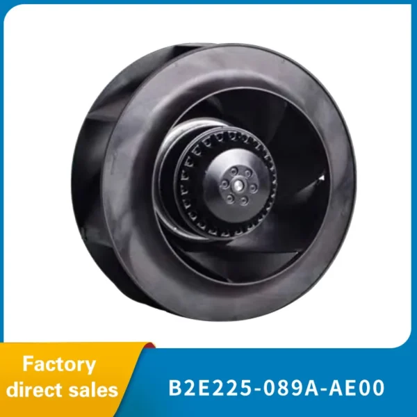 Backward Curved Centrifugal Fan, B2E225-089A-AE00, 225mm, 230v - view 2