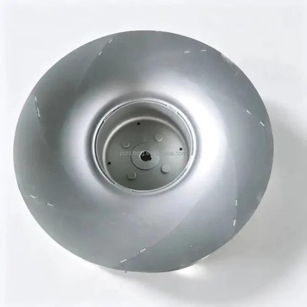 Backward Curved Centrifugal Impeller, Aluminum, Aluminum Alloy