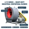 Backward-inclined Centrifugal Ventilation Fan, Explosion-Proof - view 3
