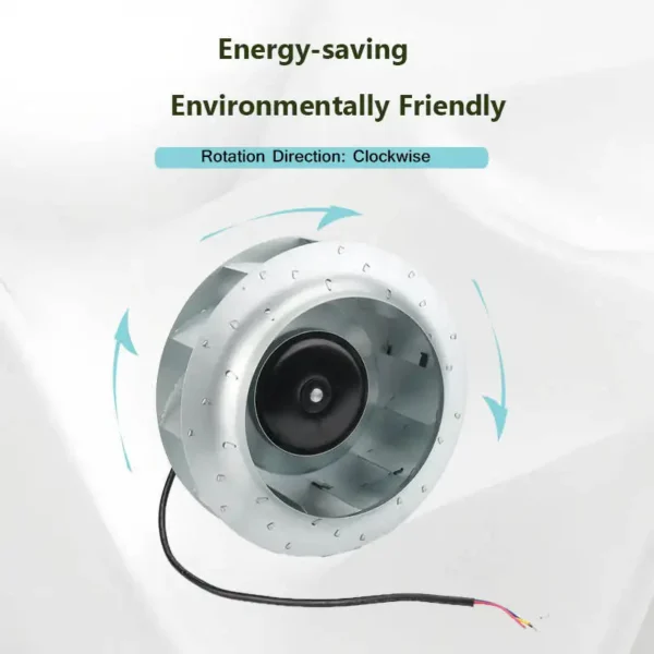 Backward Radial Hvav Fan, 280mm, 80VDC - view 5