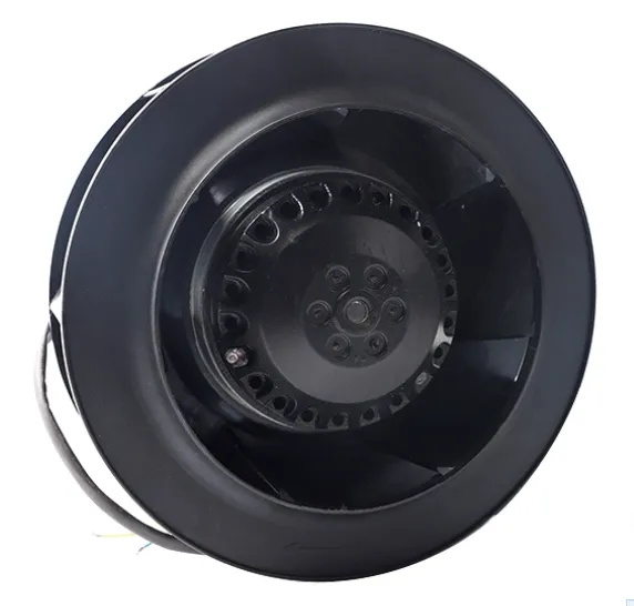 Backward Tilting Exhaust Fan, Centrifugal, Radial