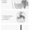 Baldes Air Circulating Fan, Wall, 110-120V, 90 - view 4