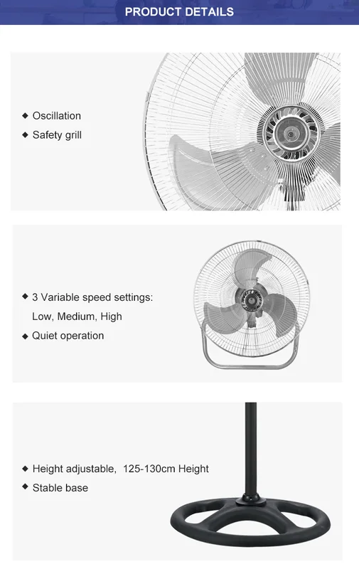 Baldes Air Circulating Fan, Wall, 110-120V, 90 - view 4