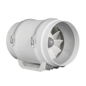 Ball Bearing, 12-Inch, Inline, Duct Fan, Plastic