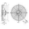 Ball Bearing, 300mm, 230V, 42/45W, Inverter - view 3