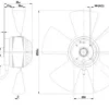 Ball Bearing, A2d250-ai02-01, 400v, 250mm, 0.2a - view 3