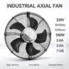 Ball Bearing, A3P500-EC137-204, 220V, 50/60Hz, Axial