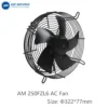 Ball Bearing, AM250FZL6, 220V, 325*325*77mm, 2700RPM - view 3
