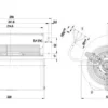 Ball Bearing, D2d133-ab06-31, 380v, 120w, 0.2a - view 3