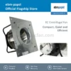 Ball Bearing, K3G250-AV29-B2, 250mm, 230VAC, 50/60HZ - view 2