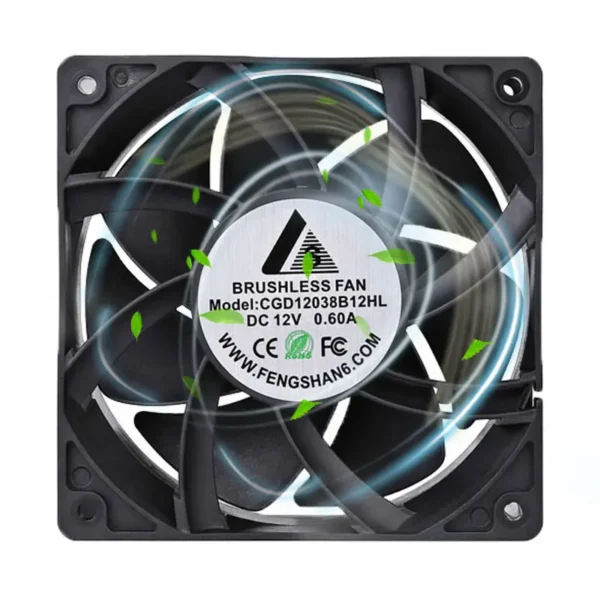 Ball Metal Axial Fan, 12038, 120mm, 38mm, 110V - view 3