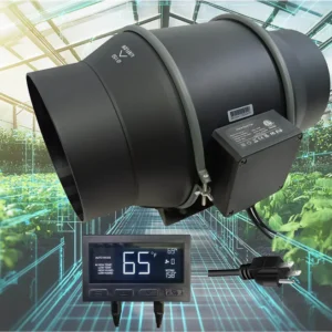 Ball Plastic Duct Fan, AC 100V~240V, Electric