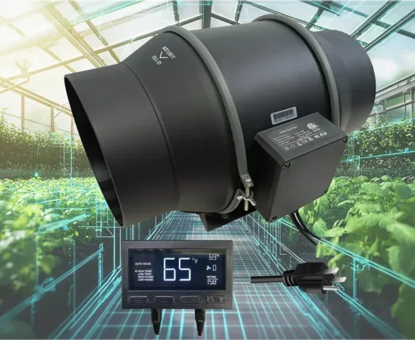 Ball Plastic Duct Fan, AC 100V~240V, Electric