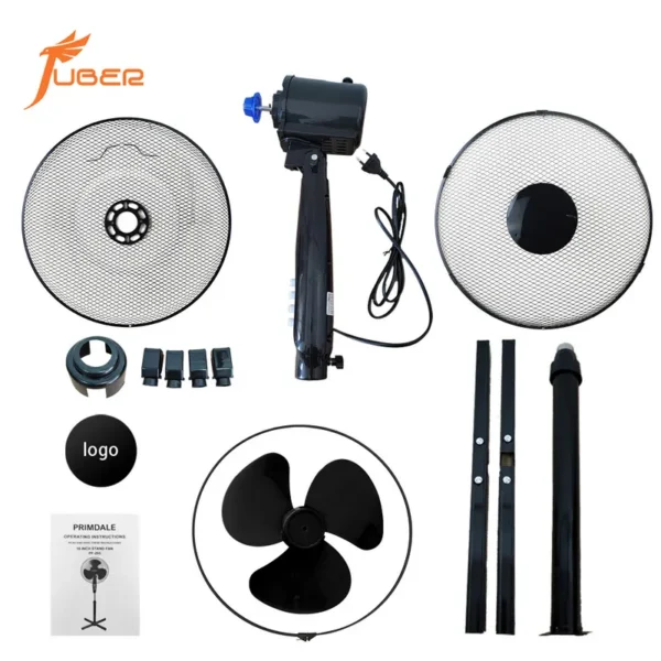 Base Stand Fan, 50, Metal - view 3