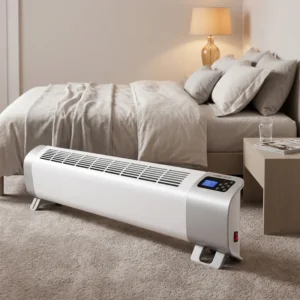 Baseboard Heater, 2200w, Wall, Portable, Aluminum