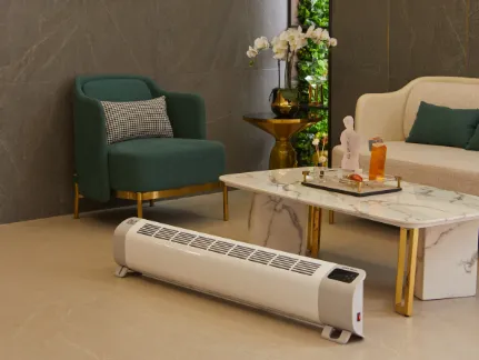 Baseboard Heater, 2200w, Wall, Portable, Aluminum - view 5