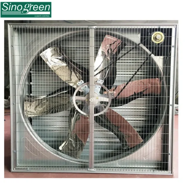 Basement Greenhouse Fan, 380V, Stainless Steel - view 4