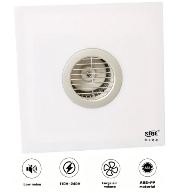 Bathroom Abspp Exhaust Fan, A.C. Source, ABS+PP