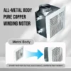 Bathroom Ceiling Exhaust Fan, AC 220 V, Electric - view 3