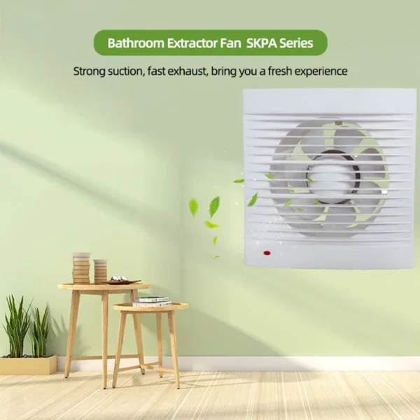 Bathroom Ceiling Extractor, Plastic, IPX2, Waterproof, 180m/h - view 2