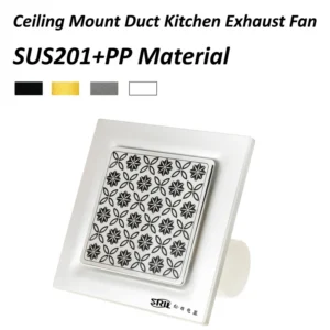 Bathroom Exhaust Fan, 10-Inch, 165, CFM, 30W