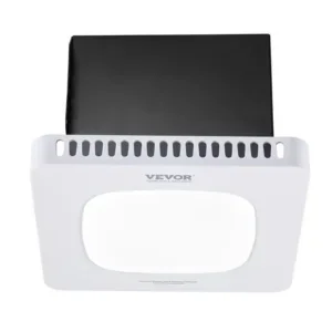 Bathroom Exhaust Fan, 130, CFM, LED, Ceiling