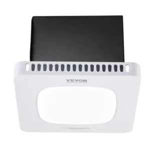 Bathroom Exhaust Fan, 130, CFM, LED, Ceiling