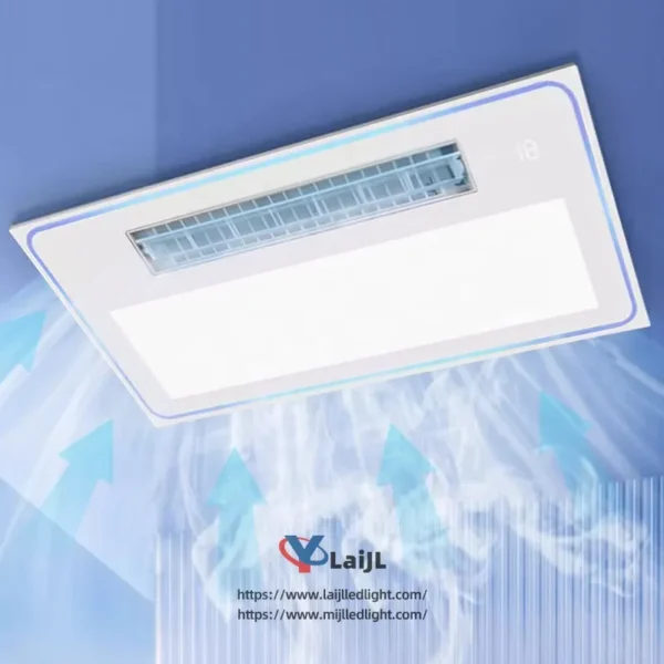 Bathroom Exhaust Fan, 4-in-1, PTC, 12W, LED - view 6